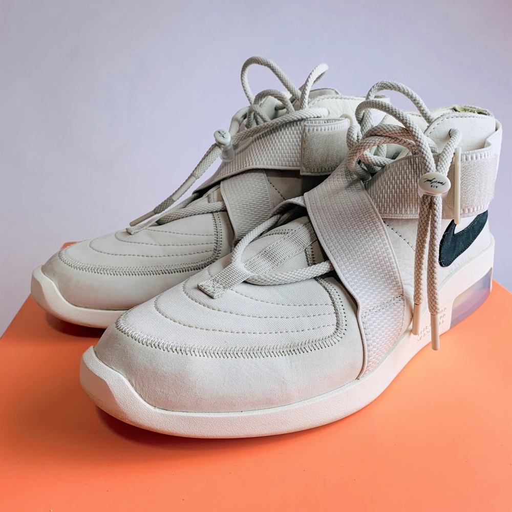Size 12 - Nike Air Fear of God Raid Light Bone 2019